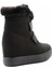Siyah Süet Kadın Bot & Bootie K02566041502 4