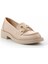 Bej Kadın Loafer Ayakkabı K01246170109 4