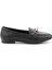 Siyah Kadın Loafer Ayakkabı K01503742409 2