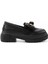 Siyah Kadın Loafer Ayakkabı K01503741509 2