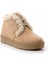Nude Süet Kadın Bot & Bootie K02393100002 4