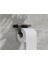 Modern Metal 3'lü Set: Raflı Banyo Havlu Askılığı Rulo Havlu Askılığı Tuvalet Kağıtlığı 4