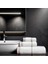 Penye Banyo Havlu Takımı 3lü Set 30X50 50X90 90X150 Beyaz / Bej 1