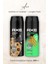 Erkek Deodorant Sprey Leather & Cookies ve Jungle Fresh 150 ml 1