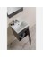 Greta Beton Gri Banyo Dolabı 40 cm 2