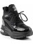 Siyah Rugan Leather Kadın Sneaker K01185300108 3