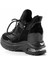 Siyah Rugan Leather Kadın Sneaker K01185300108 4