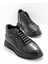 Siyah Leather Erkek Bot & Bootie E02387019003 1