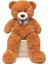 Oyuncak 80 cm Papyonlu Peluş Ayıcık- Ithal Kumaş - Premium Koleksiyon Hediyelik Ayı (% 100 Yerli) 1
