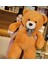 Oyuncak 80 cm Papyonlu Peluş Ayıcık- Ithal Kumaş - Premium Koleksiyon Hediyelik Ayı (% 100 Yerli) 4
