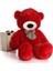 Oyuncak 80 cm Papyonlu Peluş Ayıcık- Ithal Kumaş - Premium Koleksiyon Hediyelik Ayı (% 100 Yerli) 2