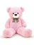 Oyuncak 80 cm Papyonlu Peluş Ayıcık- Ithal Kumaş - Premium Koleksiyon Hediyelik Ayı (% 100 Yerli) 1