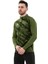 Erkek Yarım Fermuarlı Sweatshirt Dıgnus Haki 3