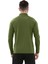 Erkek Yarım Fermuarlı Sweatshirt Dıgnus Haki 4