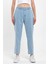 Kadın Norah Sky Blue Beli Lastikli Lyocell Jean Pantolon 5