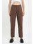 Kadın Norah Vizon Beli Lastikli Gabardin Smart Pantolon 5