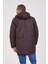 Erkek Kapşonlu Parka K207 Kahverengi 4