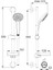 Ideal Standard Idealrain Sürgülü Duş Seti 100 3F.B9415AA 2