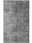Verona Dyed Vrd 01 Dark Grey Overdyed Yumuşak Ipeksi Dokulu Modern Eskitme Tarz Makine Dokuması Halı 1