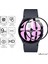 Samsung Galaxy Watch 6 Seri 44MM ile Uyumlu Ekran Koruyucu Nano Esnek Cam Tam Kaplayan Ppm 3