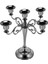 Siyah Metal Şamdan 5 Kollu Şamdan Gotik Mumluklar Ev Dekor Düğün Noel Kilise Partisi Için (Yurt Dışından) 3