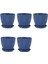 Bitkiler Için Plastik Ekici Saksılar, Drenaj Delikleri Ve Tabakları Ile 5 Paket 6 Inç Saksılar, Iç Mekan Dış Mekan D Için (Yurt Dışından) 1