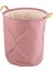 Su Geçirmez Çamaşır Sepeti Hediye Çantası Giysi Saklama Sepeti Ev Giysi Kovası Çocuk Oyuncakları Depolama Çamaşır Sepeti Pembe (Yurt Dışından) 5