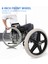 2 Adet 200mm (8 Inç) Kauçuk Küçük Iz Bırakmayan Tekerlekli Sandalye Tekerleği Aksesuarları Pp Kauçuk Sandalye Sarhoş Tekerlek Rulo (Yurt Dışından) 2