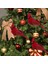 12 Adet Klipsli Yapay Kırmızı Kardinaller Noel Süsleri Tüylü Kuş Noel (Yurt Dışından) 2
