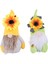 2 Pcs Ayçiçeği Gnome Yaz Cüceleri Ayçiçeği Gnome Süsler Ayçiçeği Dekoru (Yurt Dışından) 1
