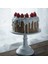 Metal Demir Kek Standı Yuvarlak Kaide Tatlı Tutucu Cupcake Vitrin Bakeware Beyaz Düğün Parti Dekorasyon (Yurt Dışından) 4