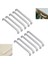 10'Lu Paket Paslanmaz Çelik Dolap 128mm Sert Aşınma Düğmelerini Çeker (Yurt Dışından) 2