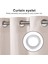 50 Paket Perde Grommet, Iç Çap 43mm Perde Kuşgözü Halkaları Nano Ölçekli Düşük Gürültülü Roma Halkası (Gümüş) (Yurt Dışından) 2