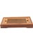 Bambu Çay Tepsileri Çay Aksesuarları Çay Tepsisi Masa Drenaj Raflı 25x14x3.5 Cm Çin Çay Servis Tepsisi Seti (Yurt Dışından) 1