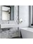Modern Matkapsız Banyo Aynası 2 Yan Makyaj Vanity Tıraş Aynaları Duvar Emme Katlanır Kol Uzatın Yuvarlak Banyo Aksesuarları (Yurt Dışından) 2