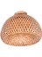 Bambu Hasır Rattan Aydınlatma Armatürü Gömme Montaj Asılı Tavan Lambası Oturma Odası Yatak Odası Yemek Odası Için, 30x18 Cm (Yurt Dışından) 1