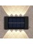 8 Led Güneş Duvar Lambası Açık Su Geçirmez Yukarı Ve Aşağı Aydınlık Aydınlatma Bahçe Güneş Işıkları Merdiven Çit Güneş Işığı Lambası (Yurt Dışından) 2