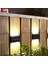 8 Led Güneş Duvar Lambası Açık Su Geçirmez Yukarı Ve Aşağı Aydınlık Aydınlatma Bahçe Güneş Işıkları Merdiven Çit Güneş Işığı Lambası (Yurt Dışından) 3