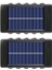 10 Led Güneş Duvar Lambası Açık Su Geçirmez Yukarı Ve Aşağı Aydınlık Aydınlatma Bahçe Güneş Işıkları Merdiven Çit Güneş Işığı Lamba Işığı (Yurt Dışından) 1