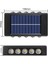 10 Led Güneş Duvar Lambası Açık Su Geçirmez Yukarı Ve Aşağı Aydınlık Aydınlatma Bahçe Güneş Işıkları Merdiven Çit Güneş Işığı Lamba Işığı (Yurt Dışından) 2