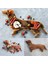 15.7 Inç Dachshund Köpek Yemek Tabağı Peynir Tahtası Kesme Şarküteri Tahtası Sevimli Noel Yemeği (Yurt Dışından) 5