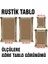 Kanvas Gece Sokak Işıklar LED Işıklı Rustik Tablo 96 x 66 cm 3