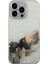 Iphone 15 Pro Için Yumuşak Tpu Telefon Kılıfı Kabartma Mermer Desen Koruyucu Telefon Kapak Black (Yurt Dışından) 1