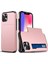 Iphone 15 Için Kart Sahibi Telefon Kasası Artı Tpu+Pc Çift Katman Anti-Drop Telefon Kapak Gil Altın (Yurt Dışından) 1