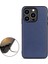 Iphone 15 Pro Shockproof Cep Telefonu Kılıf Mavisi Için Orijinal Inek Deri+Tpu Telefon Kılıfı (Yurt Dışından) 2