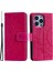 Iphone 15 Pro Flip Telefon Kılıfı Pu Derisi Mandala Çiçek Dışında Stand Cüzdan Kapağı Strap-Rose (Yurt Dışından) 1