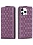 Iphone 15 Pro Pu Deri Için Dikey Flip Telefon Kılıfı (Yurt Dışından) 1