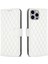 Iphone 15 Pro Baskı Için Stand Telefon Cüzdan Kabuk Deri Kılıf Akıllı Telefon Kapak-Beyaz (Yurt Dışından) 1