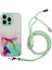 Iphone 15 Pro Marble Desen Için Kabartmalı Telefon Kılıfı Esnek Tpu Kirkar-Yeşil İle Arka Kapak (Yurt Dışından) 1