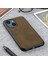 Iphone 15 Pc+Tpu+Pu Deri Telefon Kılıfı Inkol Kurulu Dokusu Kapalı Drop Kapak Yeşi (Yurt Dışından) 3